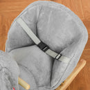 Cavallo a Dondolo per Bambini in Legno e Peluche Koala Grigio