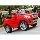 Macchina Elettrica per Bambini 6V con Licenza Mercedes Benz ML350 Rossa