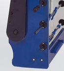 Calciobalilla in Mdf Blu con Aste Uscenti e Gambe Pieghevoli Garlando Foldy