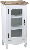 Mobile Vetrina 1 Anta in Legno Country