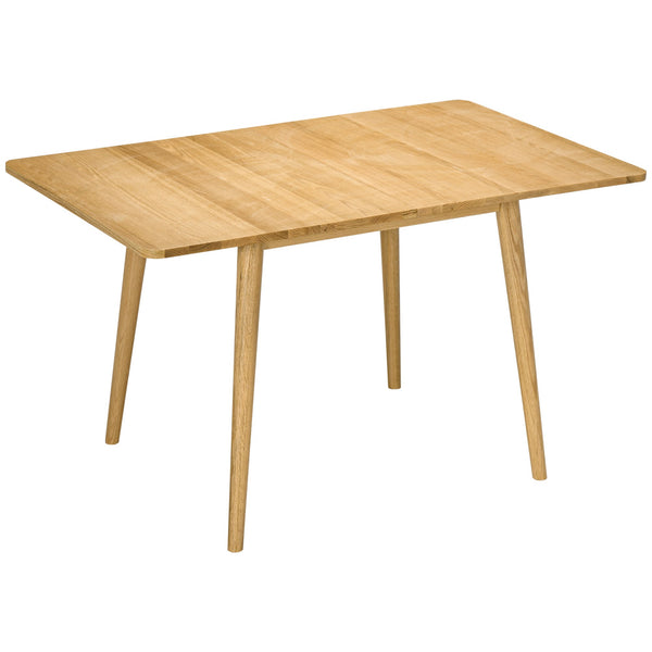 Tavolo Allungabile per 4-6 Persone 80x65/130x76 cm in Legno di Quercia online