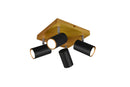 Spot da Interno a Led in Metallo Nero Opaco