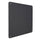 Pannello Fonoassorbente da Parete con Fori 100x100 cm Kit di 4 distanziali Coprivite Cromo Finitura Antracite