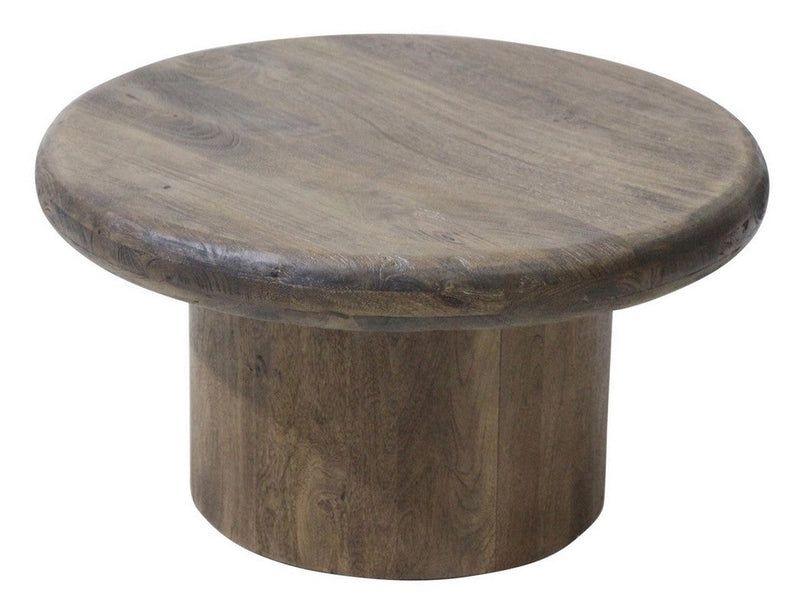 Tavolino Ø75x40h cm Lopez Brown