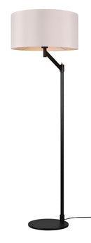 Piantana da Interno Attacco E27 in Metallo Nero Opaco