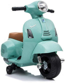Piaggio Mini Vespa GTS Elettrica 6V per Bambini Verde Smeraldo