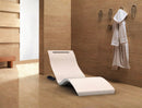 Lettino Chaise Longue Riscaldata da Esterno Giardino Seduta a Terra Arkema Serendipity Hybrida Dove Grey
