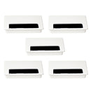 Passacavi da Tavolo Plasquare 2 Imballo 5 Pezzo Plastica Bianca Tecnoplastica Emuca