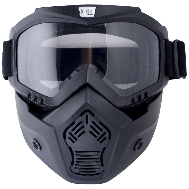 Occhiali per Moto con Mascherina Lenti Trasparenti CGM Mask 740M