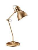 Lampada tavolo da Interno  E14 in Metallo Ottone Invecchiato