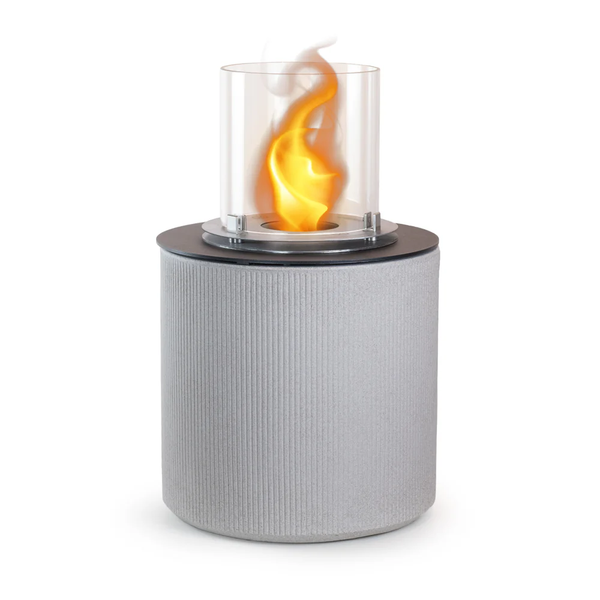 online Camino a Bioetanolo Braciere da Pavimento Ø36xh56 cm per Interno ed Esterno Modigliani Corda Beige