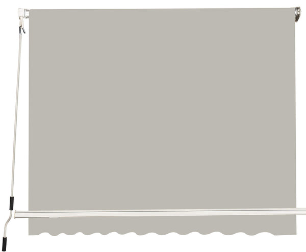sconto Tenda da Sole a Caduta con Bracci 245x245 cm Beige