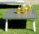 Set da Giardino in Alluminio Vorghini Rapallo Grigio
