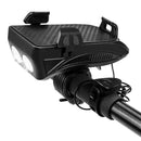 Lampada Clackson per Bicicletta con Supporto per Cellulare