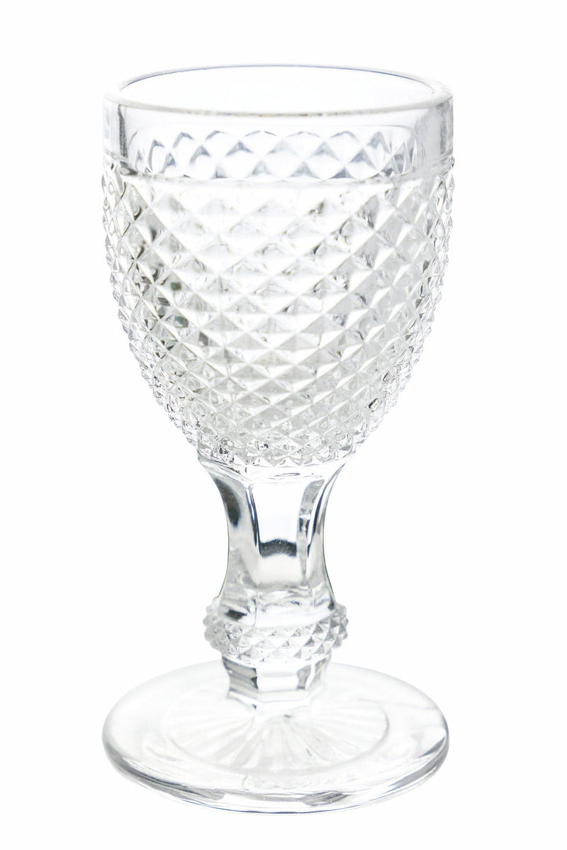 Set 6 Calici Liquire Ø5x10 cm in Vetro Villa d'Este Home Tivoli Diamond Multicolor