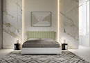 Letto Matrimoniale Kaia Tè verde Varie Misure