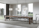 Tavolo Allungabile 140/400x90x77 cm Spimbo Premium Noce  