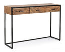 Consolle Fissa 115x35x80h cm 3 Cassetti Egon