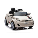 Macchina Elettrica per Bambini Licenza Ufficiale  Fiat 500 10,8V Bianco      