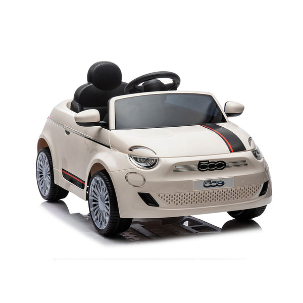 sconto Macchina Elettrica per Bambini Licenza Ufficiale Fiat 500 10,8V Bianco