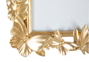 Cornice Oro Butterflies 30x4x36 cm in Poliresina e Vetro Oro