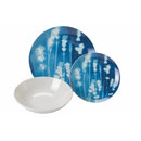 Servizio Piatti 18 Pezzi in Porcellana VdE Tivoli 1996 Sensation Blue