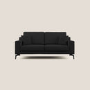 Divano 3 Posti 206x95x91 cm in Tessuto Nero
