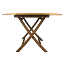 Tavolo Pieghevole Ottagonale da Esterno Octogon 120x120 cm in Teak      
