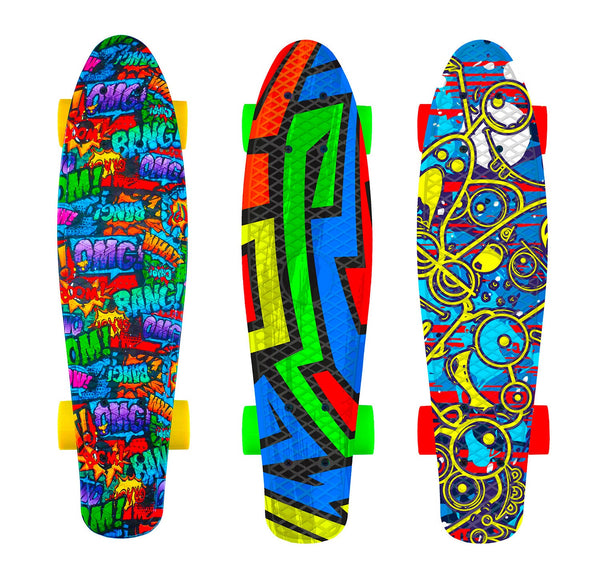 Skateboard con Tavola 57 cm in PP Kolor Multicolore acquista
