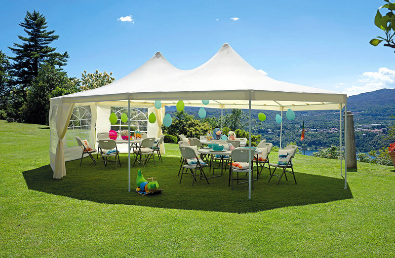 Tendostruttura 9x6,5m in Ferro Vorghini Tendone Ecrù