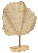 Scultura Tree Glam 55x10x56 cm in Ferro Oro