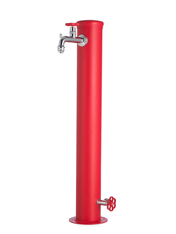 Fontana da Giardino con Doppio Rubinetto Belfer 42/ARRF Rosso prezzo