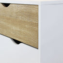 Mobile Terence 99x39x82 h cm in Legno Bianco