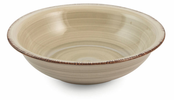 Set 6 Piatti Fondi Ø21,5x5,5 cm in Gres Villa d'Este Home Tivoli New Baita Grigi online