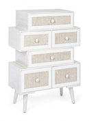 Cassettiera 6 Cassetti Montiel in Legno