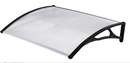 Pensilina Tettoia in Policarbonato Alveolare 100x60cm Tosini YY6010-M