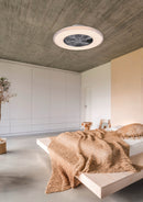 Plafoniera Ventilatore da Interno a led in Plastica