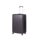 Trolley Valigia Grande Rigido 4 Ruote con Combinazione in ABS Ravizzoni Stelvio Nero