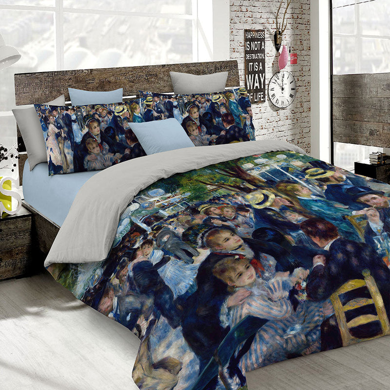 Copripiumino con stampa sul Sacco e Federe Matrimoniale