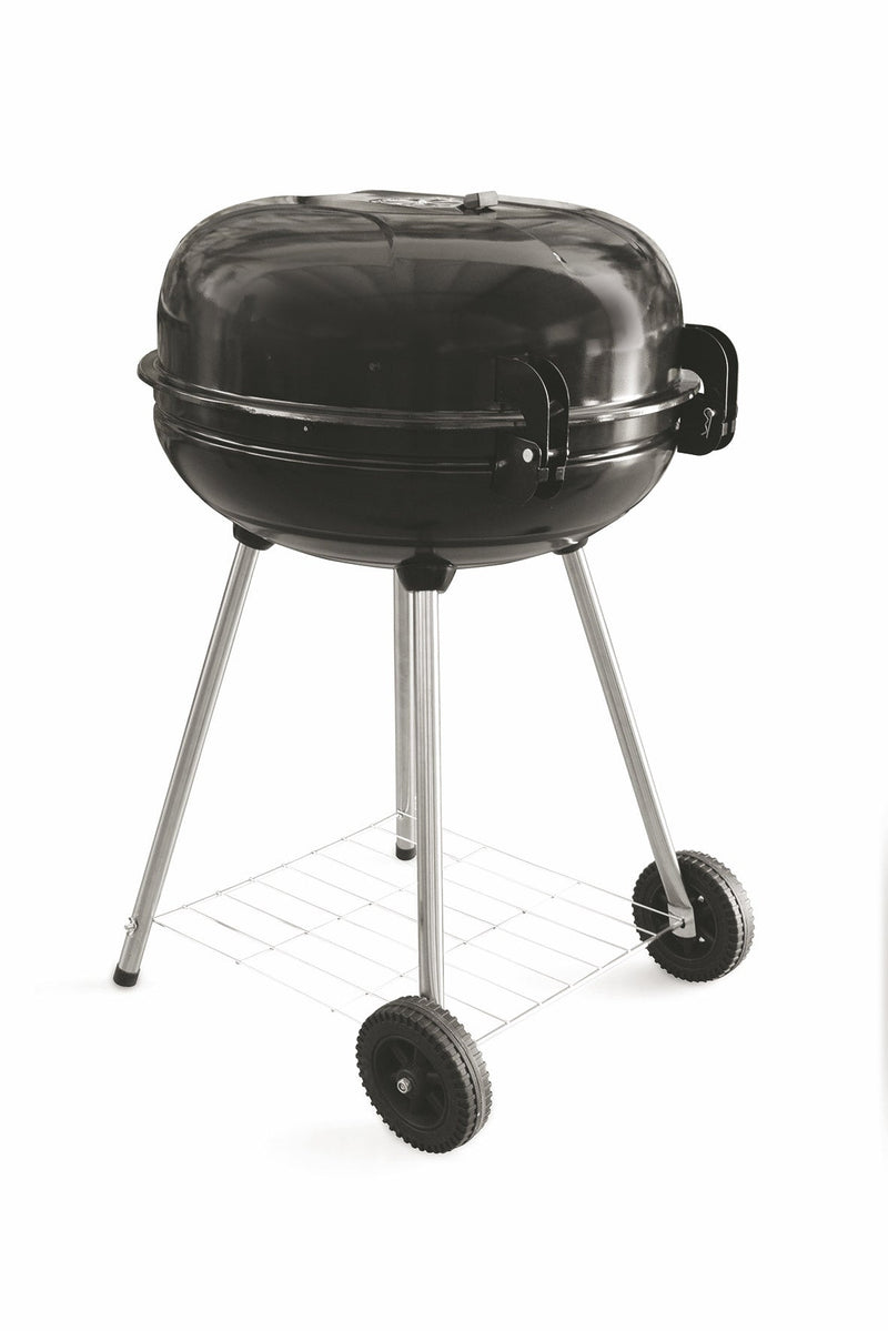 Barbecue a Carbone Carbonella Tondo con Ruote Soriani Sun-Day Nero