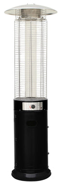 Stufa a Cilindro Gas Gpl da Esterno 11kW Qlima PGF1211 Nera