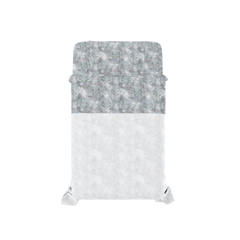 Set Lenzuola Singolo con Stampa Sopra Sotto e Federa Linea Ida Venere 