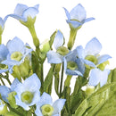 Set 6 Pick Non Ti Scordar di Me Artificiale Altezza 20 cm Blu