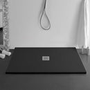 Piatto Doccia in Pietra Bonussi Ardesia Stone Central Nero Varie Misure