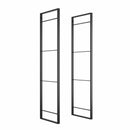 Struttura per Scaffale Lader H1150 Verniciato Nero Acciaio Emuca