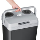 Frigorifero Elettrico Portatile 32 L a Pozzetto Caldo e Freddo Grigio Spina 230V e 12V Grigio      
