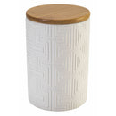 Set 3 Barattoli Ø10x15 cm 850 ml in Ceramica VdE Tivoli 1996 Geometrie