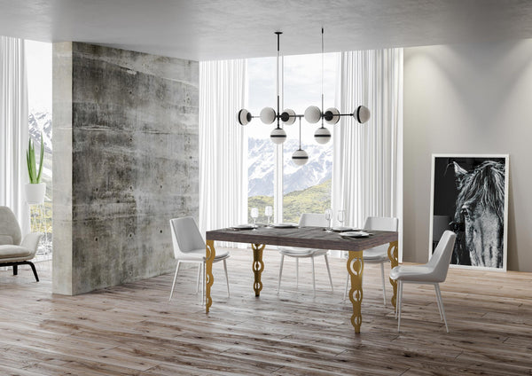 online Tavolo Allungabile 130-390x90x77 cm Karamay Noce