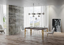 Tavolo Allungabile 130-390x90x77 cm Karamay Noce