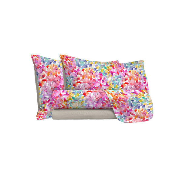 acquista Set Lenzuola con Stampa Sopra Sotto e Federe Spring